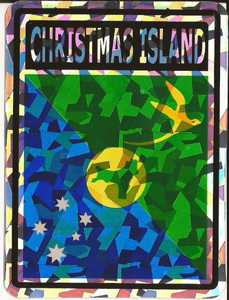 Christmas Island Reflective Decal