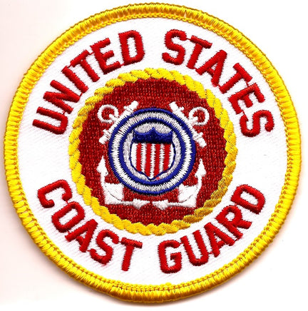 Coast Guard Round Seal Patch