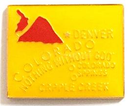 Colorado State Lapel Pin - Map Shape