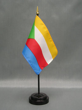 Comoros Deluxe Miniature Flag