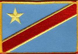 Congo, Democratic Republic of Flag Patch