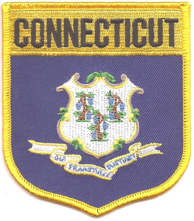 Connecticut State Flag Patch - Shield