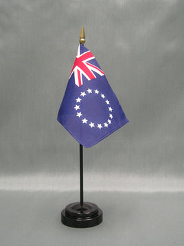 Cook Islands Deluxe Miniature Flag