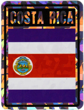 Costa Rica Reflective Decal