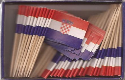 Croatia Toothpick Flags