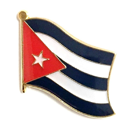 Cuban Flag Lapel Pins - Single