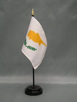 Cyprus Deluxe Miniature Flag