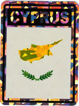 Cyprus Reflective Decal