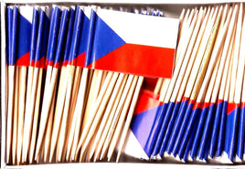 Czech Republic Toothpick Flags