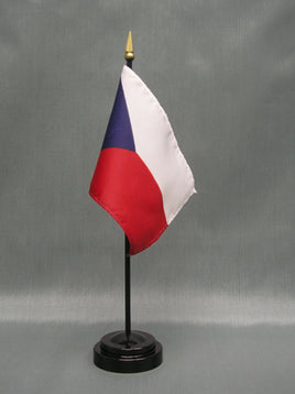 Czech Republic Deluxe Miniature Flag