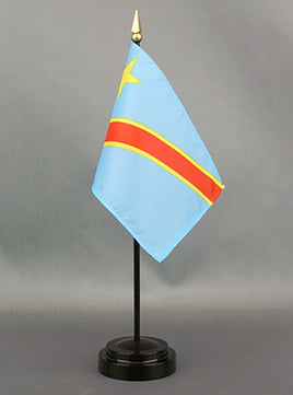 Democratic Republic of Congo Deluxe Miniature Flag