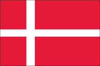 Denmark 2x3 Polyester Flag