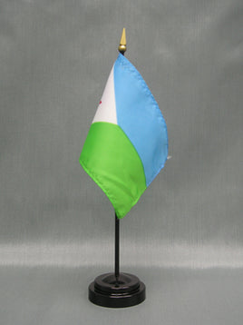 Djibouti Deluxe Miniature Flag