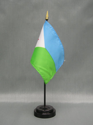 Djibouti Deluxe Miniature Flag