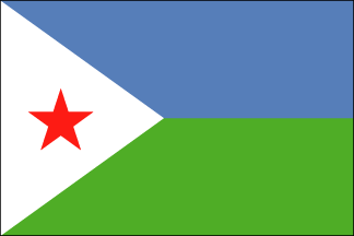 Djibouti Polyester Flag