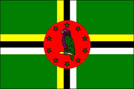 Dominica Polyester Flag