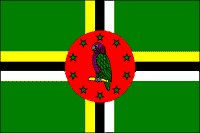 Dominica Polyester Flag