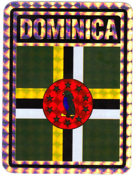 Dominica Reflective Decal