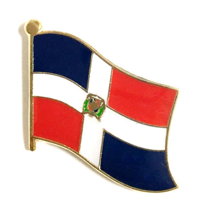 Dominican Republic Flag Lapel Pins - Single