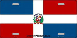 Dominican Republic Flag License Plate