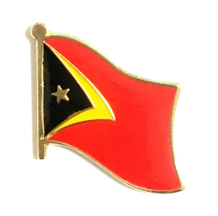 East Timor Flag Lapel Pins - Single