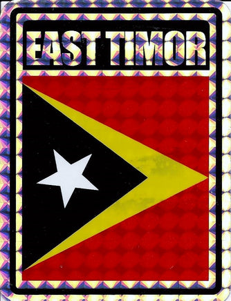 East Timor Reflective Decal