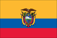 Ecuador 2x3 Polyester Flag