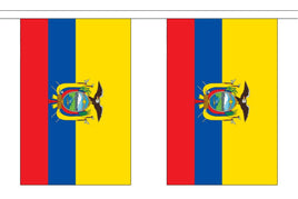 Ecuador String Flag Bunting