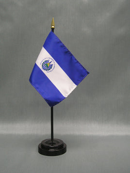 El Salvador Deluxe Miniature Flag
