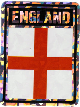 England St. George Cross Reflective Decal