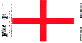 England St. George Cross Vinyl Flag Decal