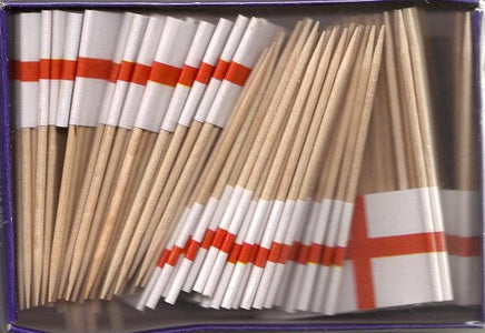 England Toothpick Flags
