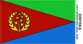 Eritrea Vinyl Flag Decal