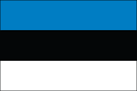 Estonian Polyester Flag