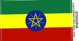 Ethiopian Vinyl Flag Decal