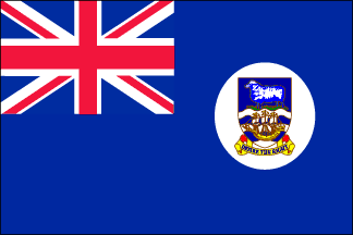 Falkland Islands Polyester Flag