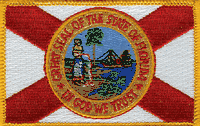 Florida State Flag Patch - Rectangle