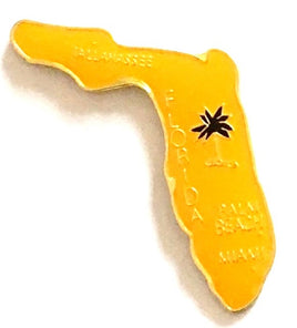 Florida State Lapel Pin - Map Shape