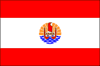 French Polynesian Islands Polyester Flag