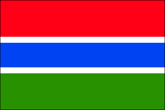 Gambia Polyester Flag