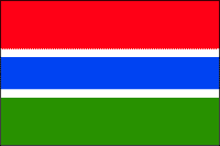 Gambia Polyester Flag
