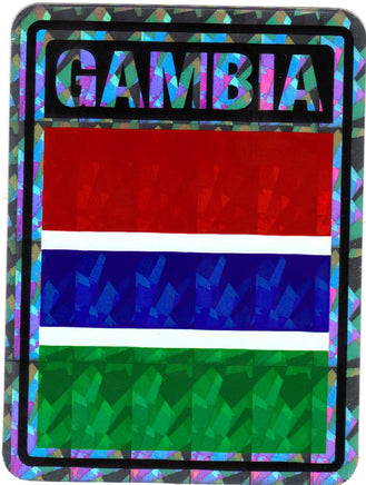 Gambia Reflective Decal