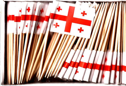 Georgia Republic Toothpick Flags