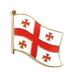 Georgia Republic Flag Lapel Pins - Single