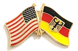 Germany w/Eagle Friendship Flag Lapel Pins