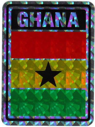 Ghana Reflective Decal