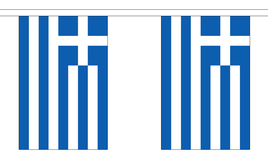 Greece String Flag Bunting