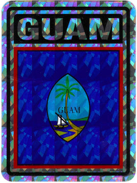 Guam Reflective Decal