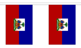 Haiti String Flag Bunting