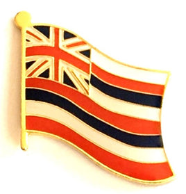 Hawaii State Flag Lapel Pin - Single